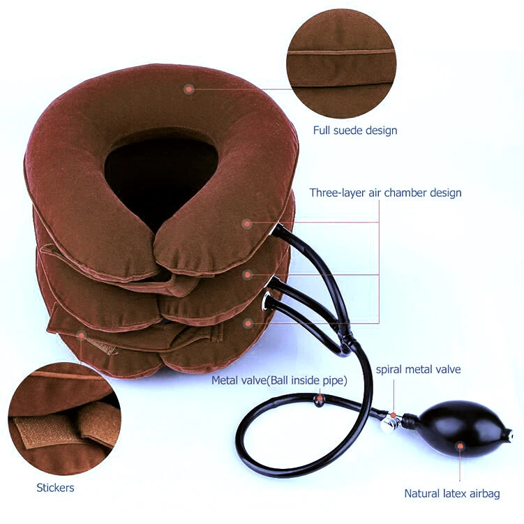 U Shape Inflatable Neck Pillow