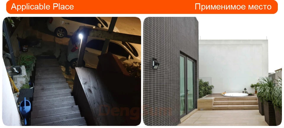 PIR Motion Sensor Solar Street 100 LED Light