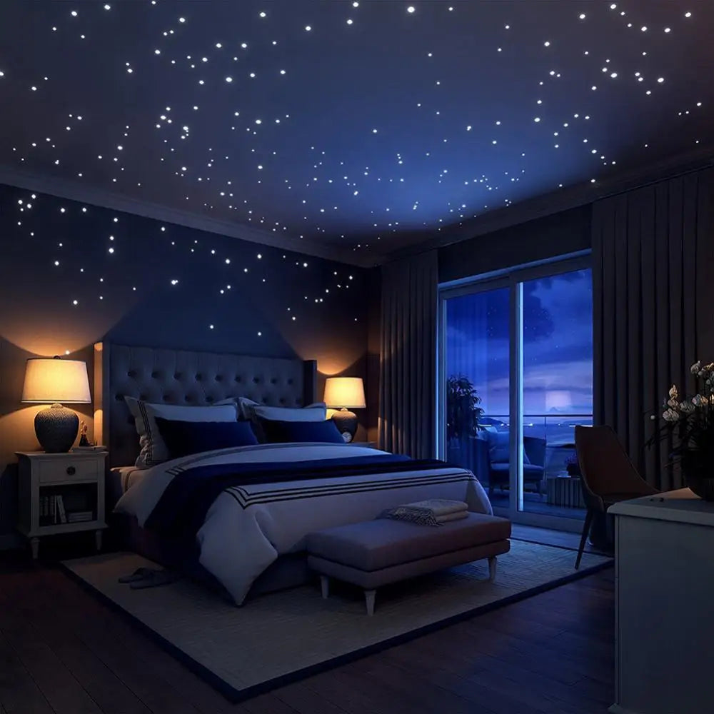 407PCS Luminous Dot Wall Stickers