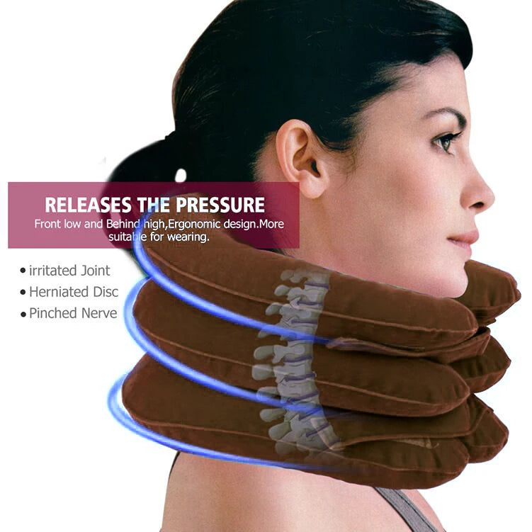 U Shape Inflatable Neck Pillow