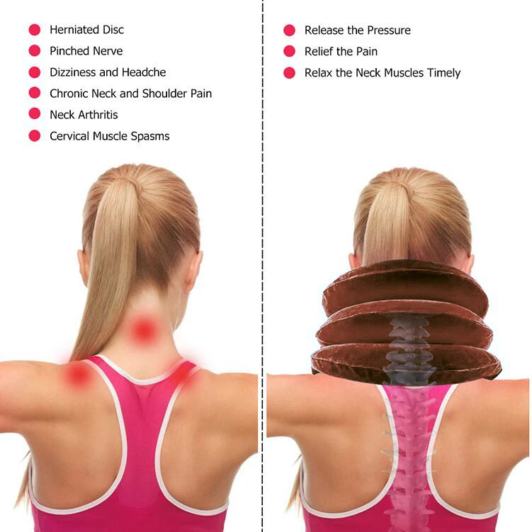 U Shape Inflatable Neck Pillow