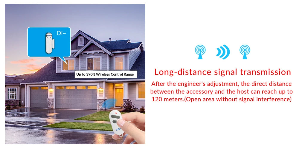 Home Security with Our Wireless Door Window Magnetic Sensor Alarm