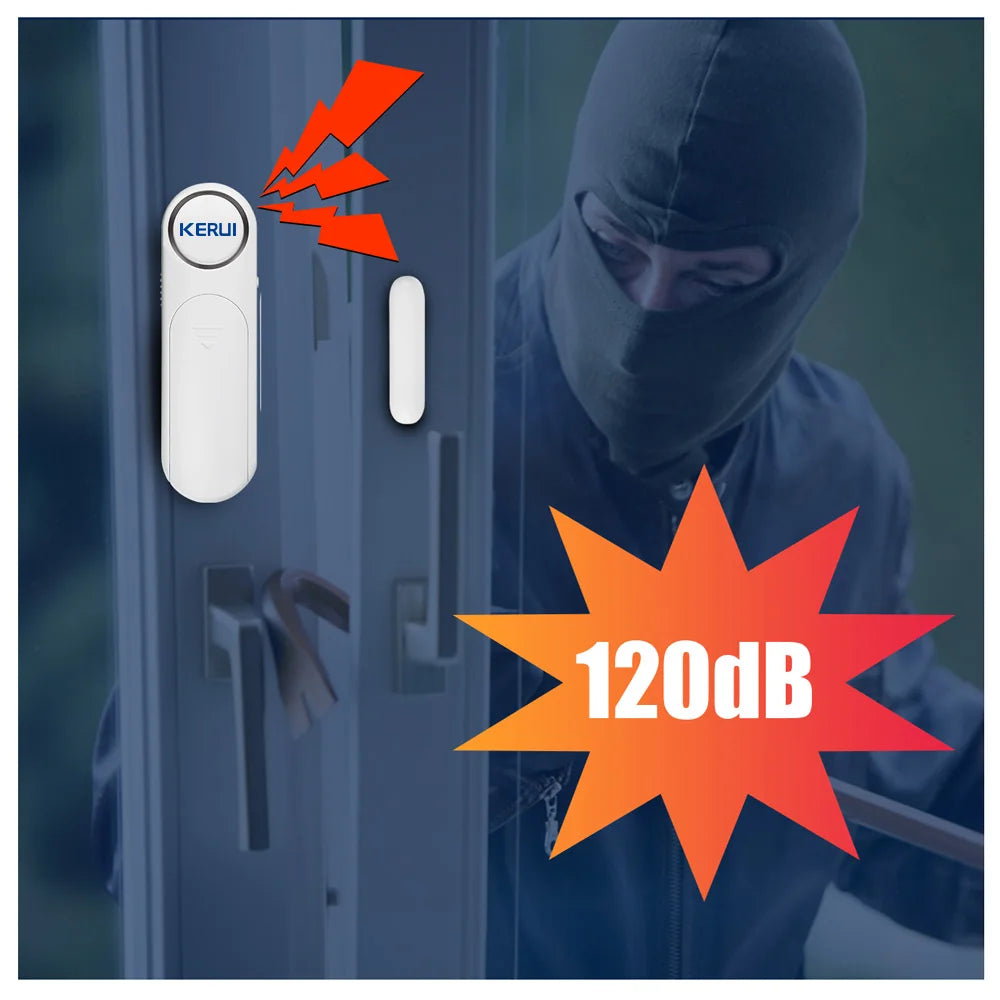 Home Security with Our Wireless Door Window Magnetic Sensor Alarm