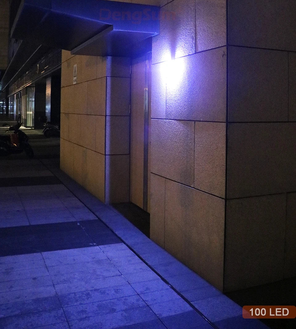 PIR Motion Sensor Solar Street 100 LED Light