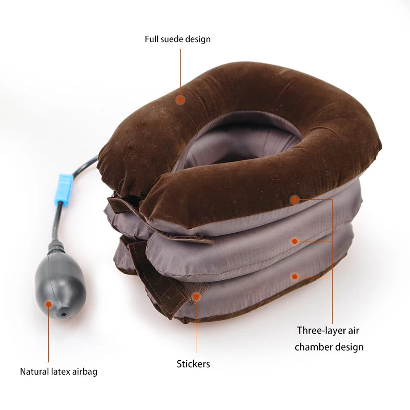 U Shape Inflatable Neck Pillow
