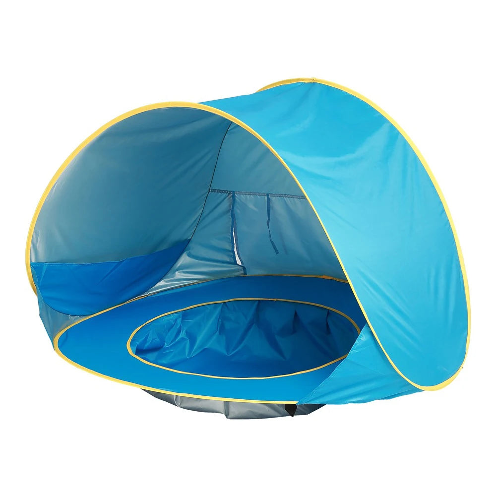 Baby Beach Tent With Pool Portable Foldable Waterproof Indoor Outdoor