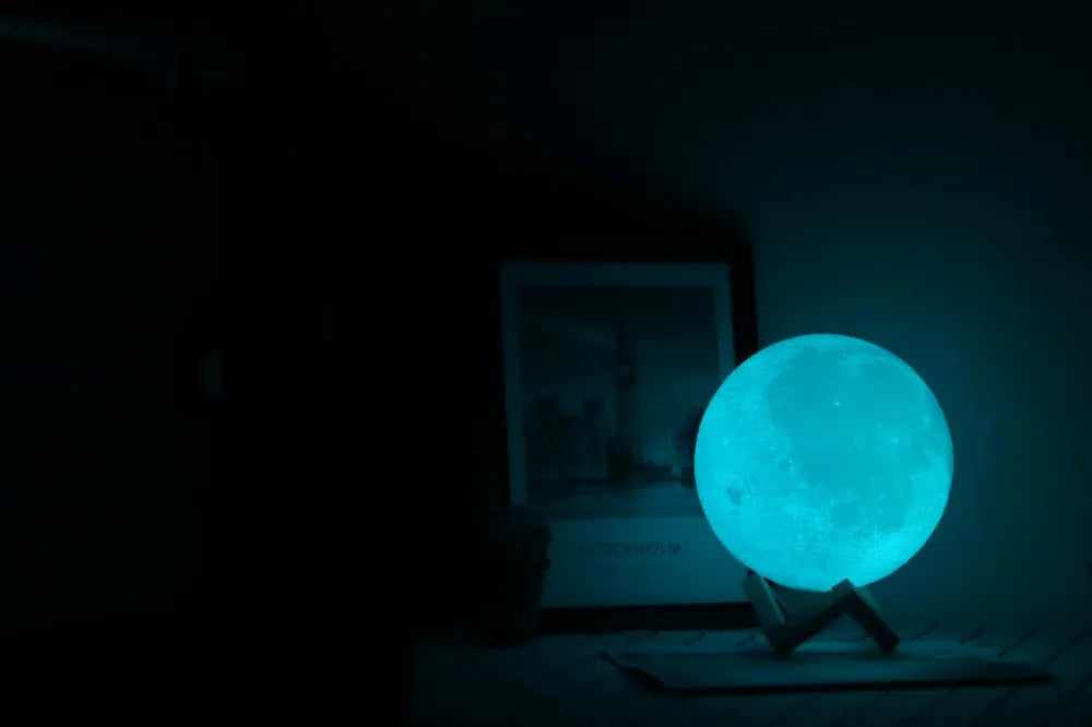3D Moon USB Night Lamp