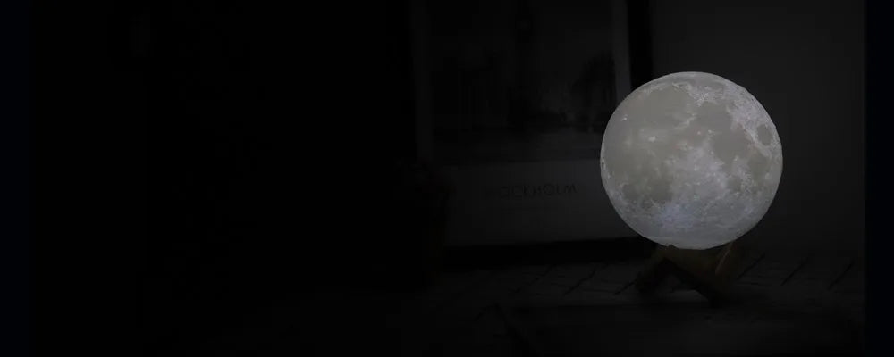 3D Moon USB Night Lamp