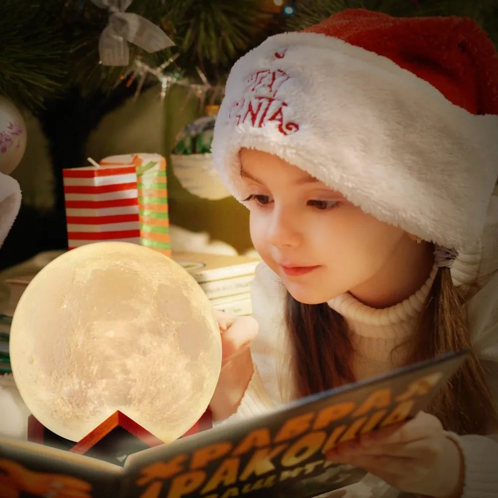 3D Moon USB Night Lamp