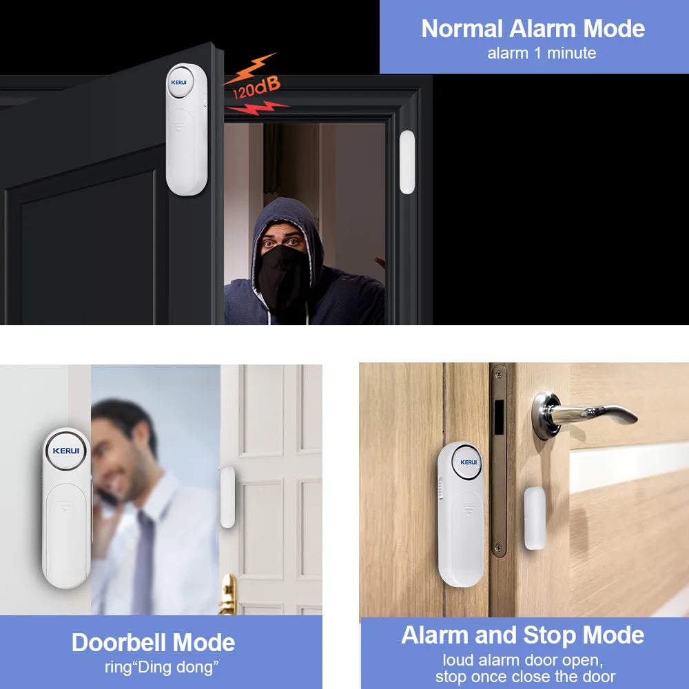 Home Security with Our Wireless Door Window Magnetic Sensor Alarm