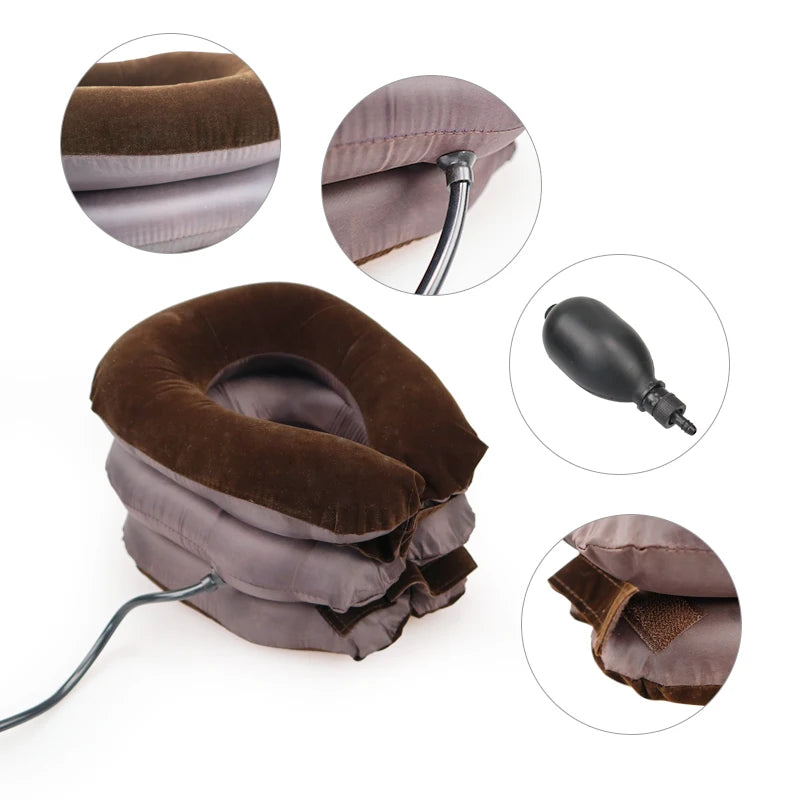 U Shape Inflatable Neck Pillow
