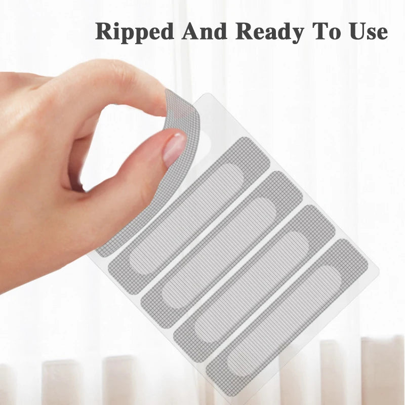 1/5/10 pcs Window Screen Patch Exhaust Door Drainage Hole Anti-mosquito Mesh Screen