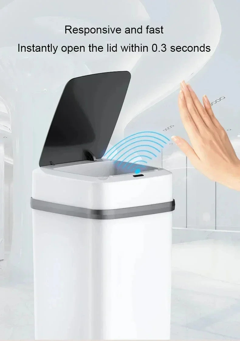 Smart Trashbin Automatic Sensor Large Capacity Touchless for Home