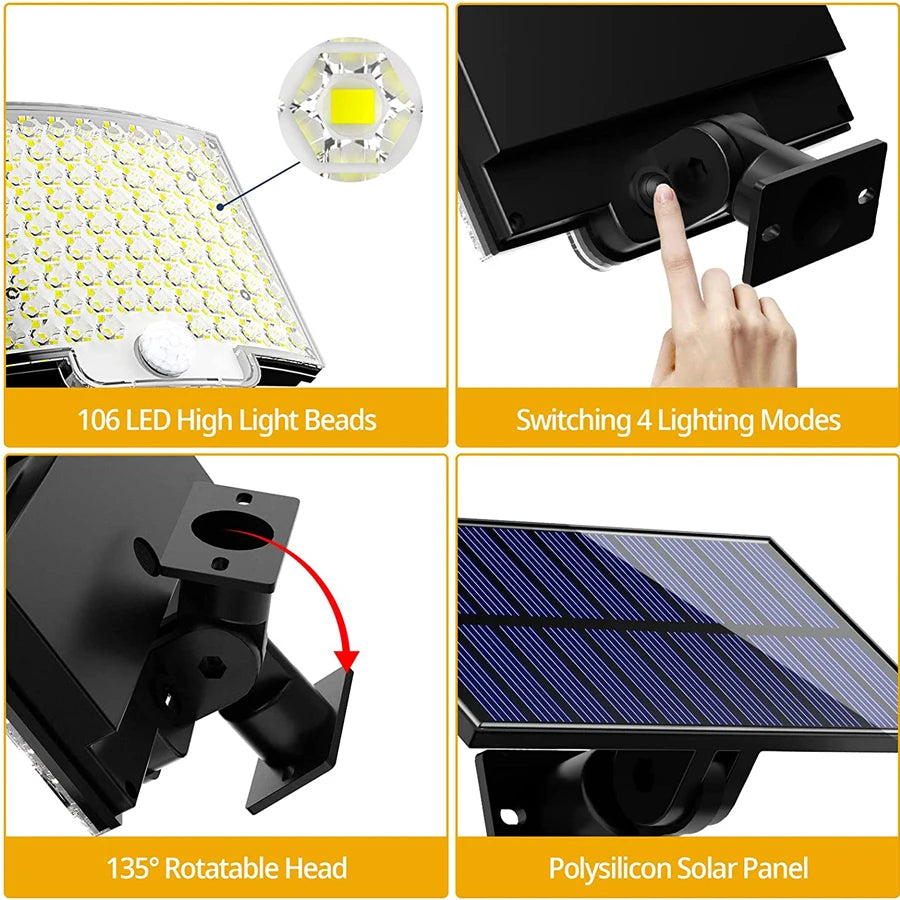 Outdoor Security with Solar Flood Lights