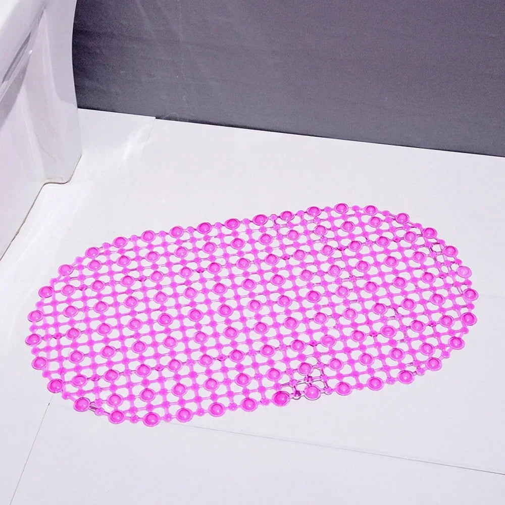 PVC Anti-Skid Bath Mat with Suction Cups