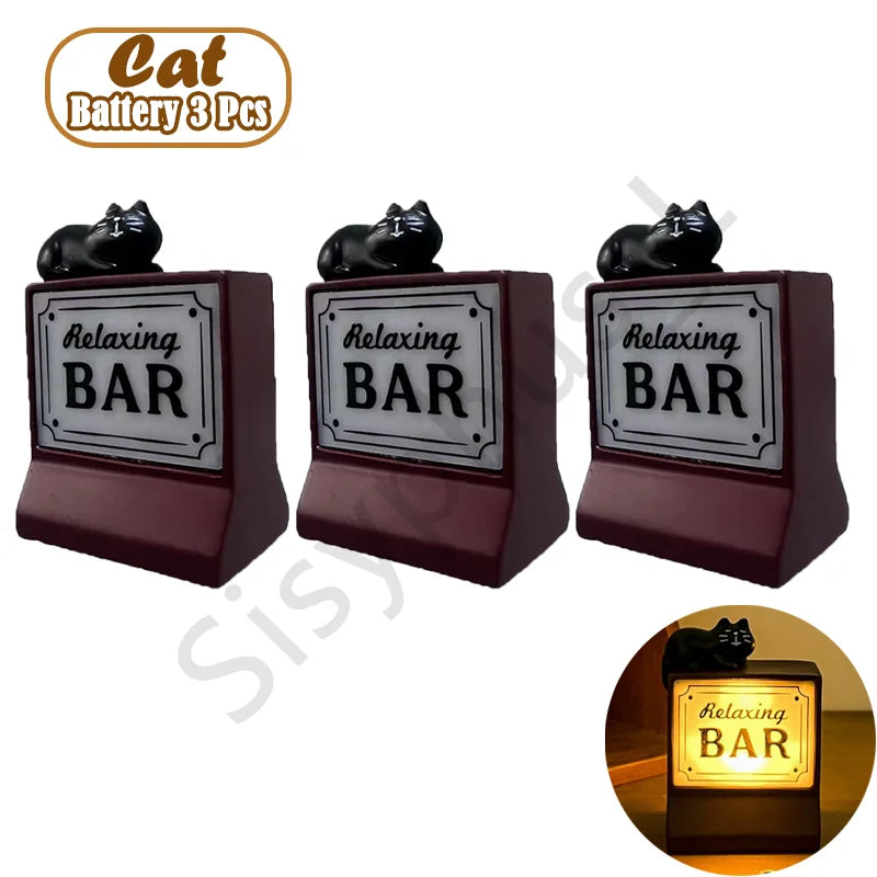 6 Styles 711 Store Light Sign Coffee Shop Magnetic Refrigerator Stickers