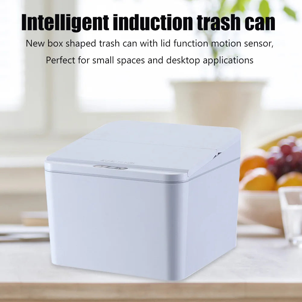 Automatic Smart Trash Can with Lid 4L Garbage Bin Battery/Rechargeable