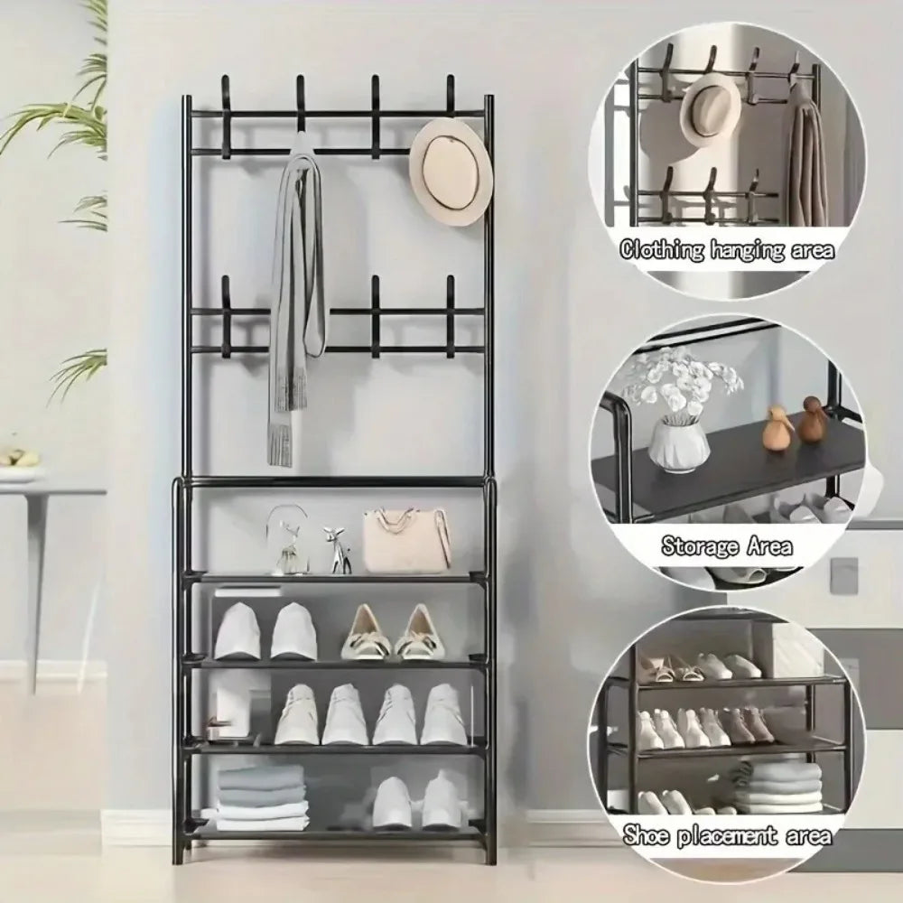 Multi-Layer Shoe Rack and Organizer