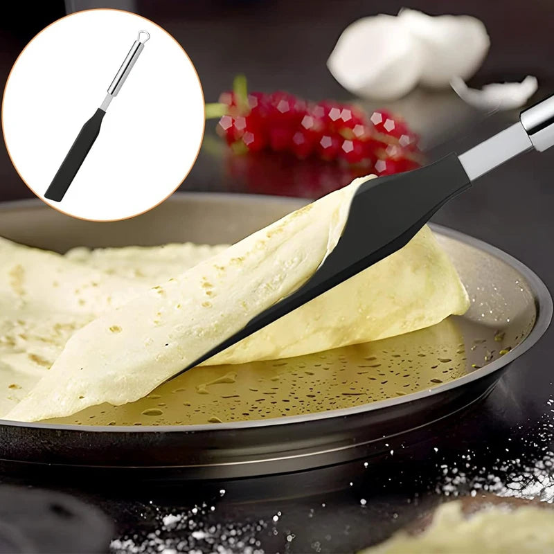 Stainless Steel French Crepe Spreader and Spatula Kit Pancake Cooking Tools