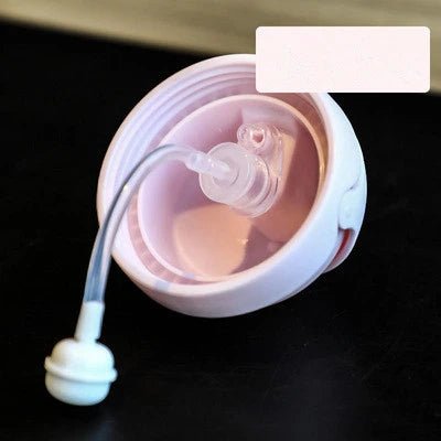 250ml Baby Feeding Cup with Straw Children Learn Feeding Bottle Kids Training Cup