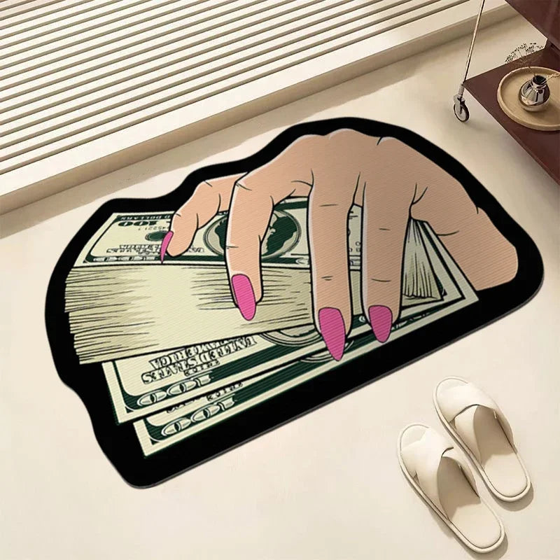 VIKAMA Upgraded Dollar Simulated Money Carpet