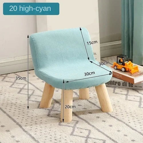 Children's small sofa chair, single person reading corner, reading lazy room backrest seat