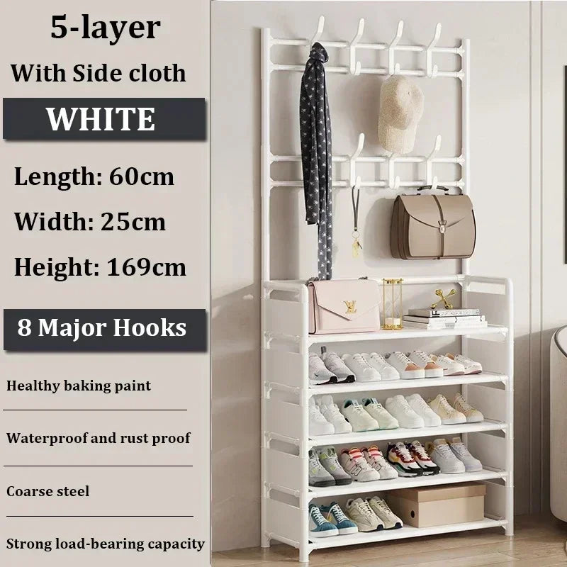 Multi-Layer Shoe Rack and Organizer
