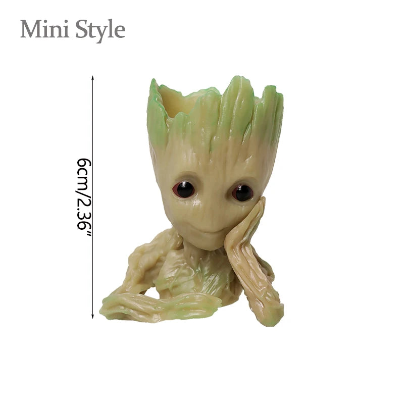 Office Desktop Display Cartoon Groot Figurines Handicrafts Decor