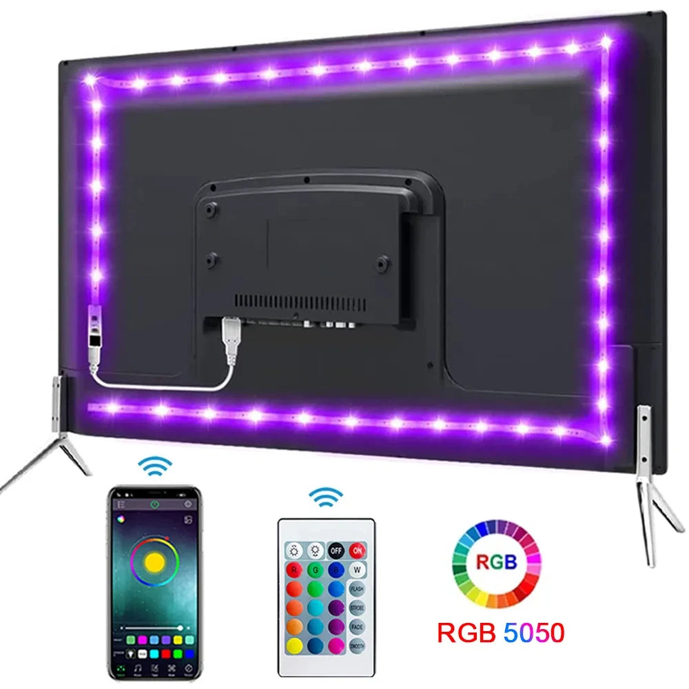 Bluetooth LED Strip Lights Smart SMD 5050 APP