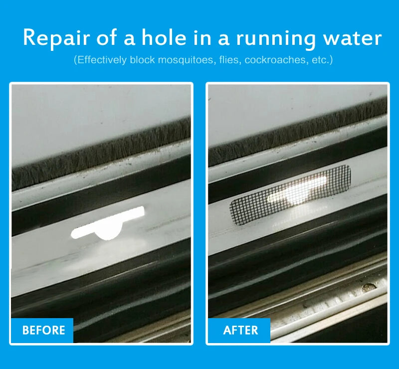 1/5/10 pcs Window Screen Patch Exhaust Door Drainage Hole Anti-mosquito Mesh Screen