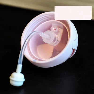 250ml Baby Feeding Cup with Straw Children Learn Feeding Bottle Kids Training Cup