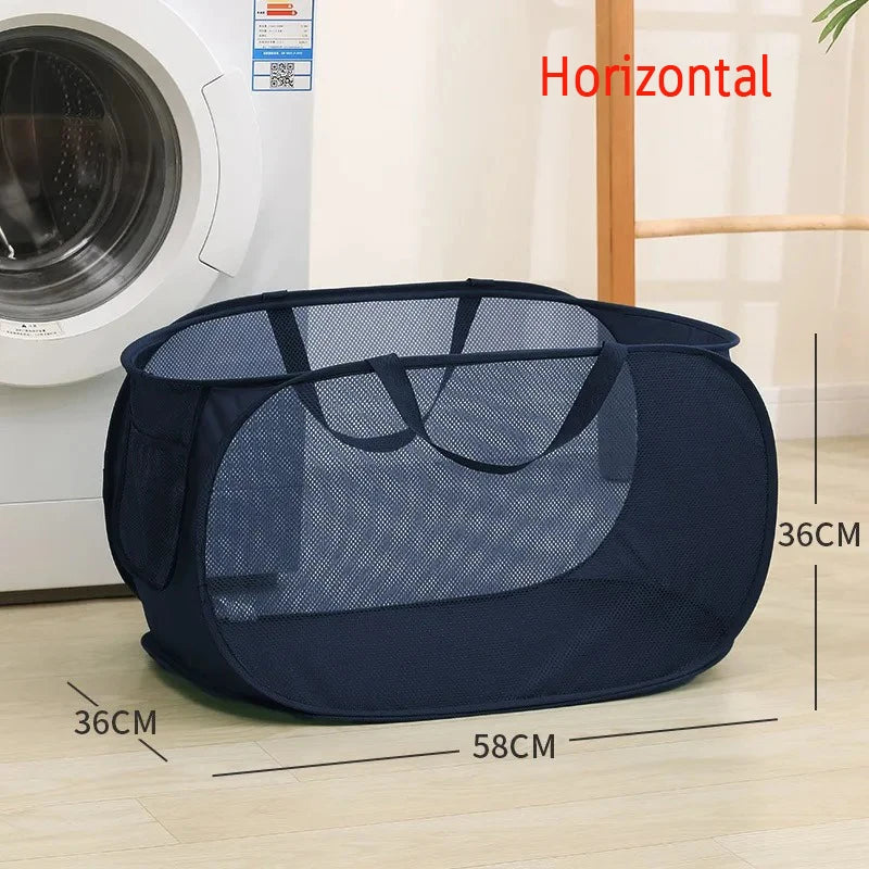 Foldable Mesh Storage Basket