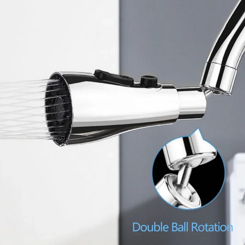 Universal 360° Rotate 3 In 1 Kitchen Faucet Sink Mixer Tap
