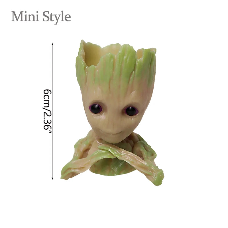 Office Desktop Display Cartoon Groot Figurines Handicrafts Decor