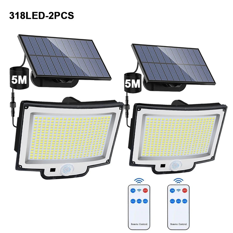 Outdoor Security with Solar Flood Lights