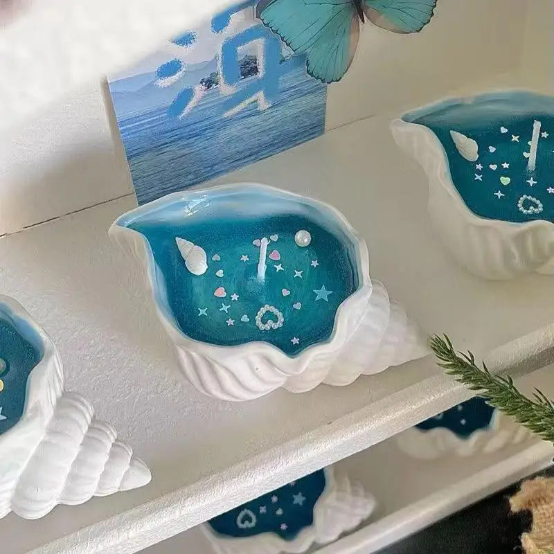 Ocean Wind Aroma Candle Atmosphere Fragrance Shell Sea Star Candle