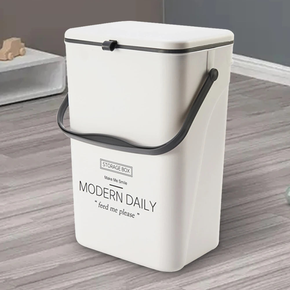 Hanging Wall Mounted Trash Can Large Capacity 7L/12L