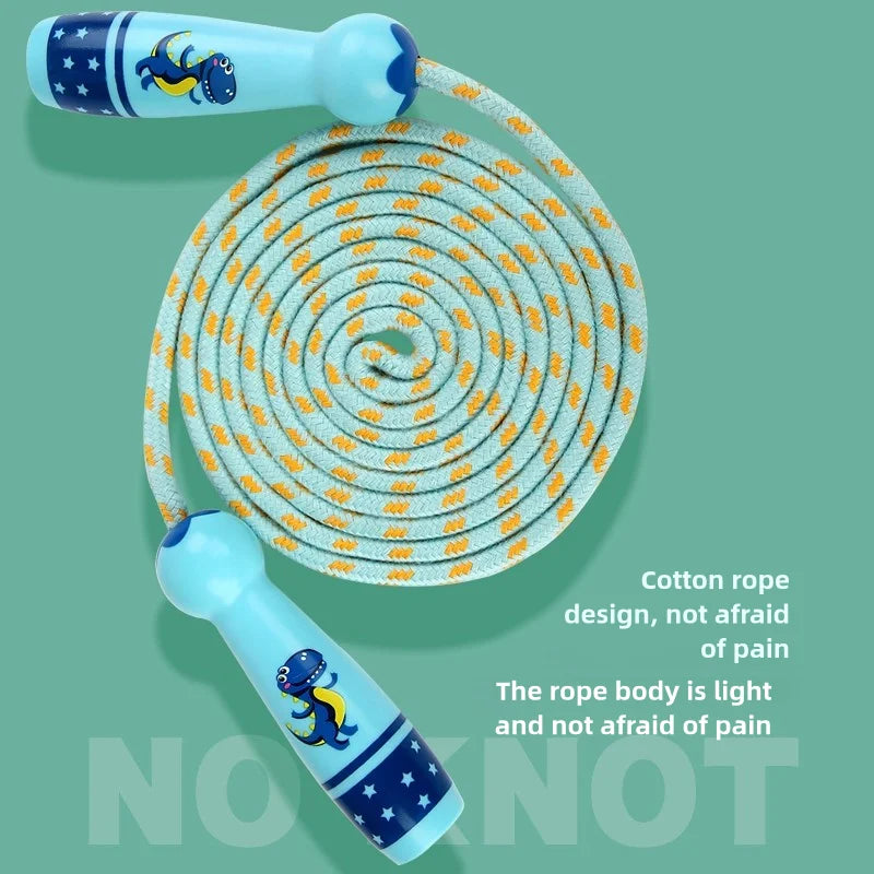 Children's Adjustable Cotton Jump Ropes for Outdoor Sports Toy