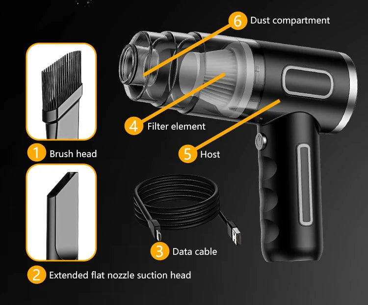 Portable Car Vacuum Cleaner