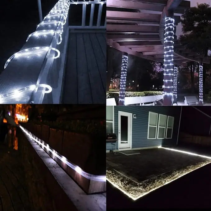 300 LED Solar Rope Strip Lights