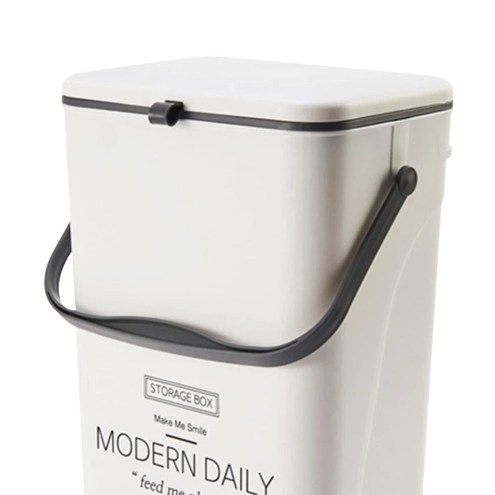 Hanging Wall Mounted Trash Can Large Capacity 7L/12L