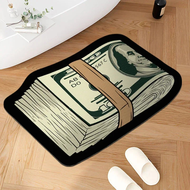 VIKAMA Upgraded Dollar Simulated Money Carpet