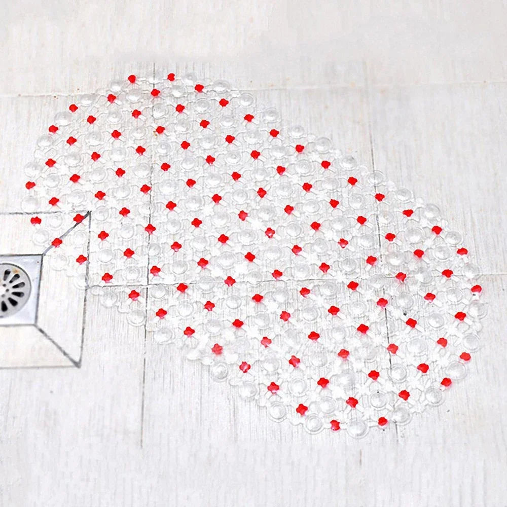 PVC Anti-Skid Bath Mat with Suction Cups