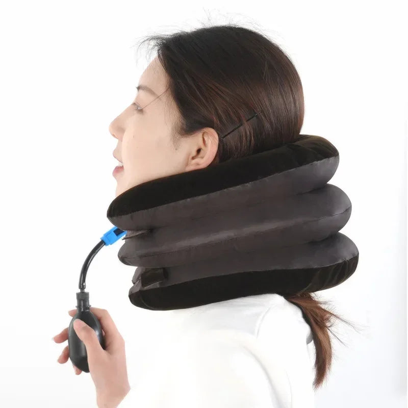 U Shape Inflatable Neck Pillow
