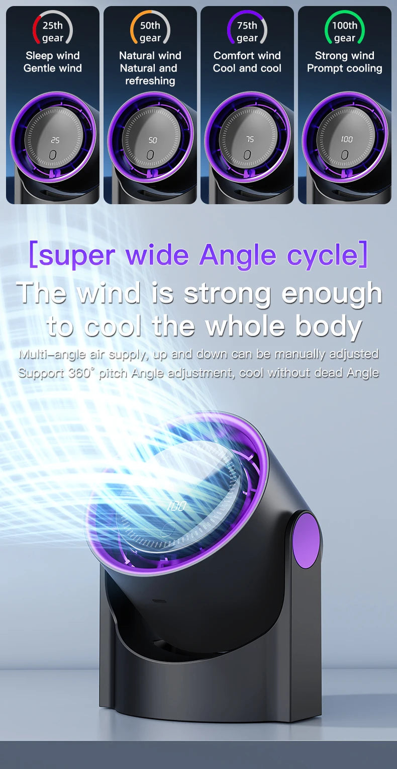 USB Smart Electric Fan