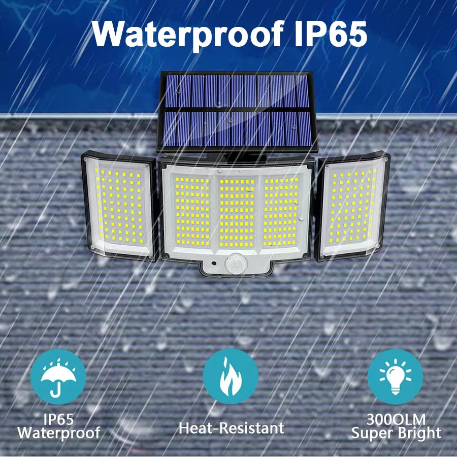Outdoor Security with Solar Flood Lights