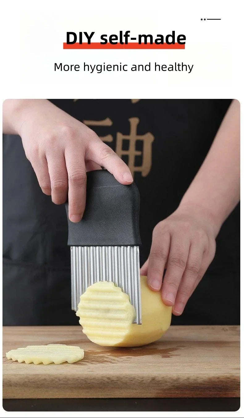 Stainless Steel Potato Cutter Chip French Fry Maker