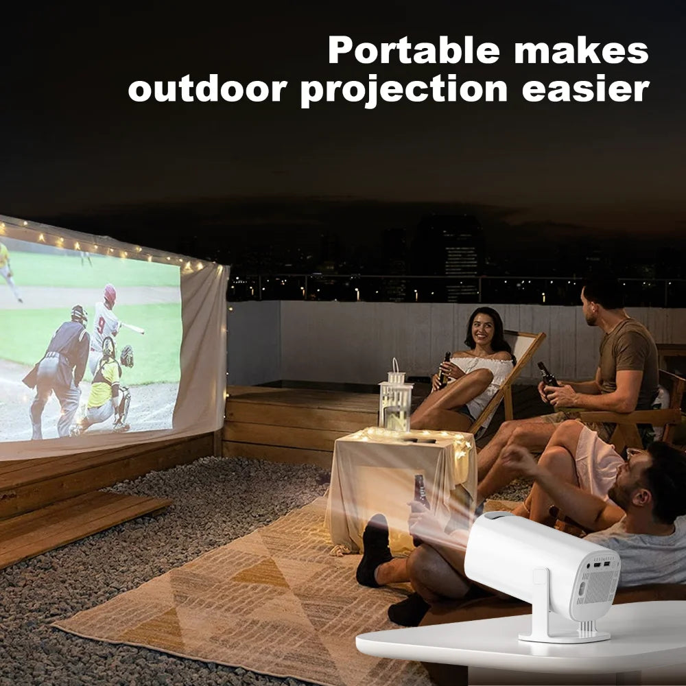 Smart Android 1280*720P Home Cinema Portable Projector