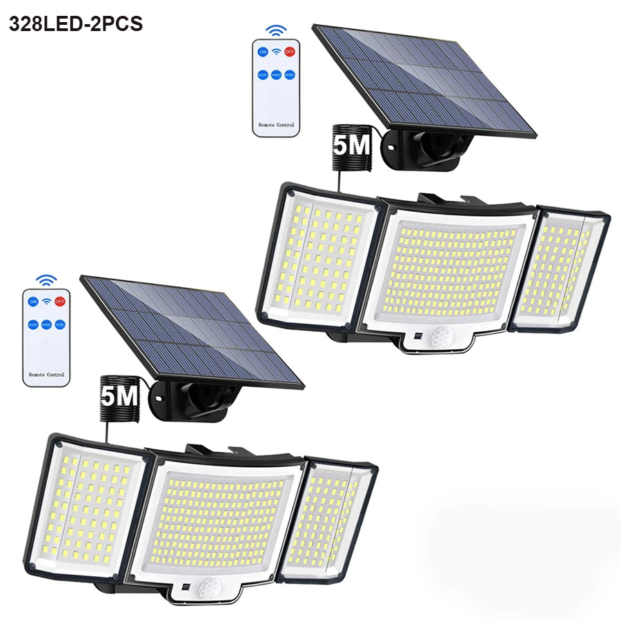 Outdoor Security with Solar Flood Lights