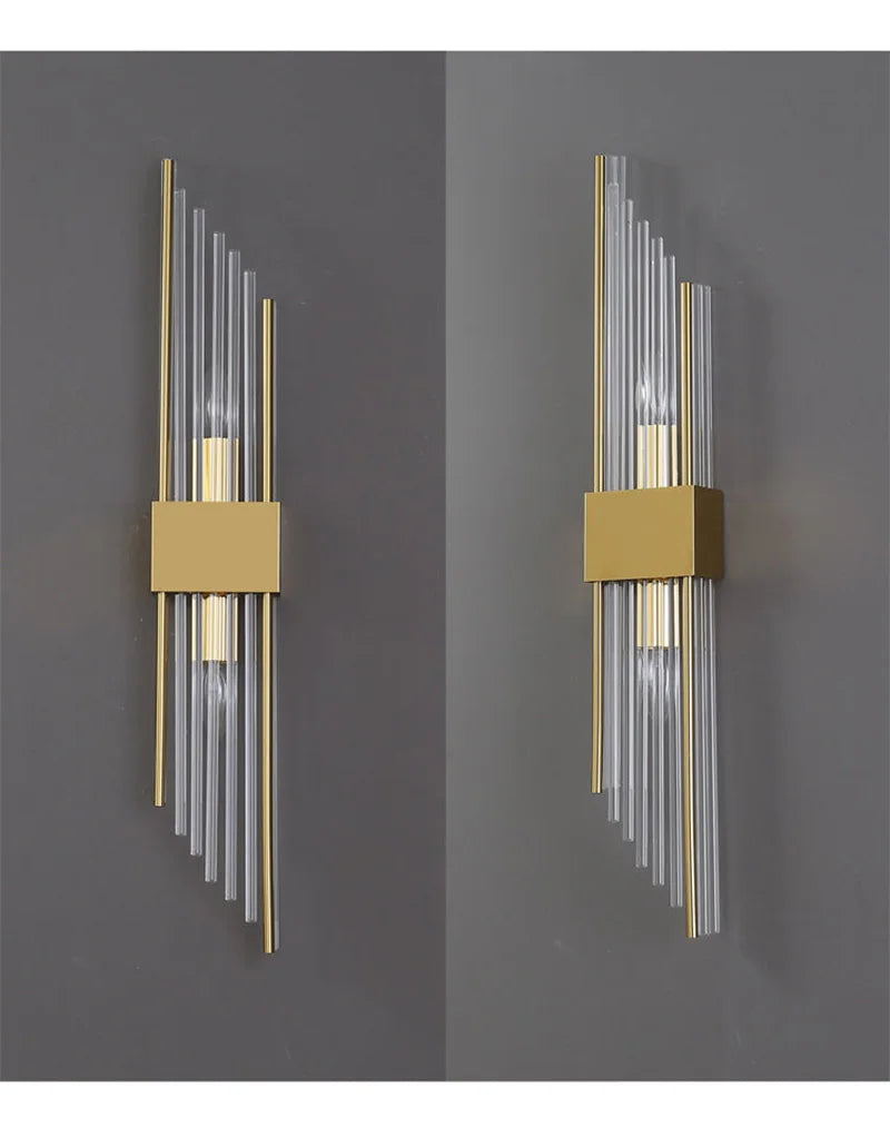 Luxury Wall Lamp Modern LED Gold Wall Light Indoor Lighting Wall Sconce Home Decoration